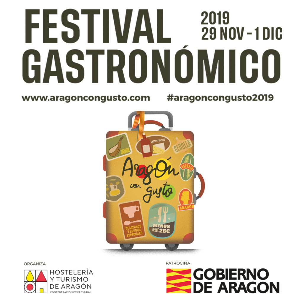 Festival Gastronómico Aragón con Gusto en Mi HABITACION favorita Zaragoza
