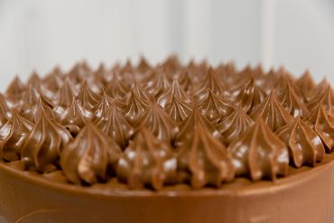 decoración manga pastelera Tarta de chocolate