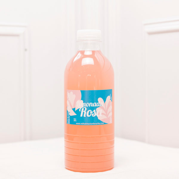 Botella de Limonada Rosa 1 Litro