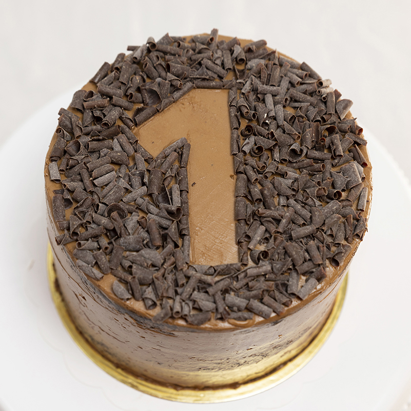 Tarta de cumpleaños personalizada chocolate Sin Gluten