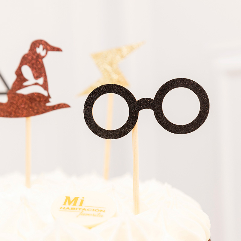 Decoración de cumpleaños gafas Harry Potter