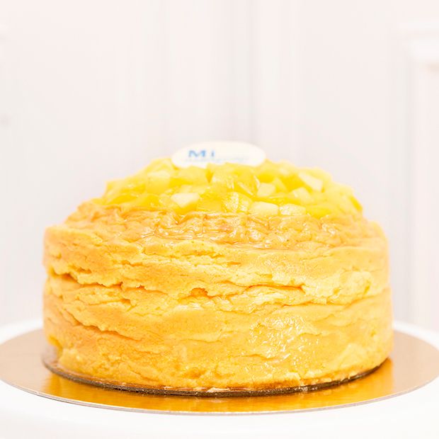 tarta de queso de mango sin gluten