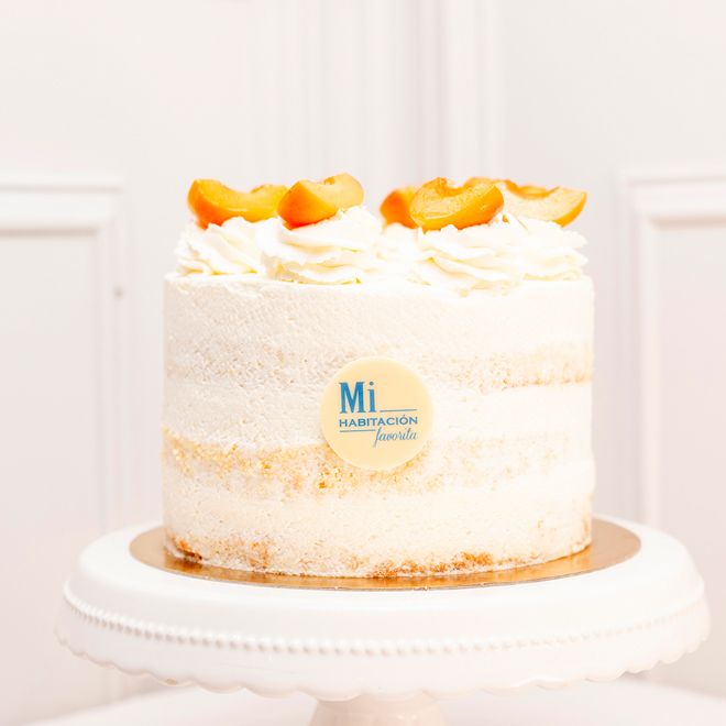 tarta de albaricoque con nata sin gluten