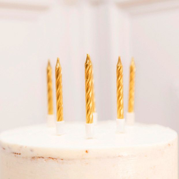 velas doradas
