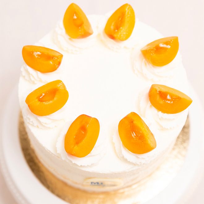 tarta de albaricoque con nata sin gluten
